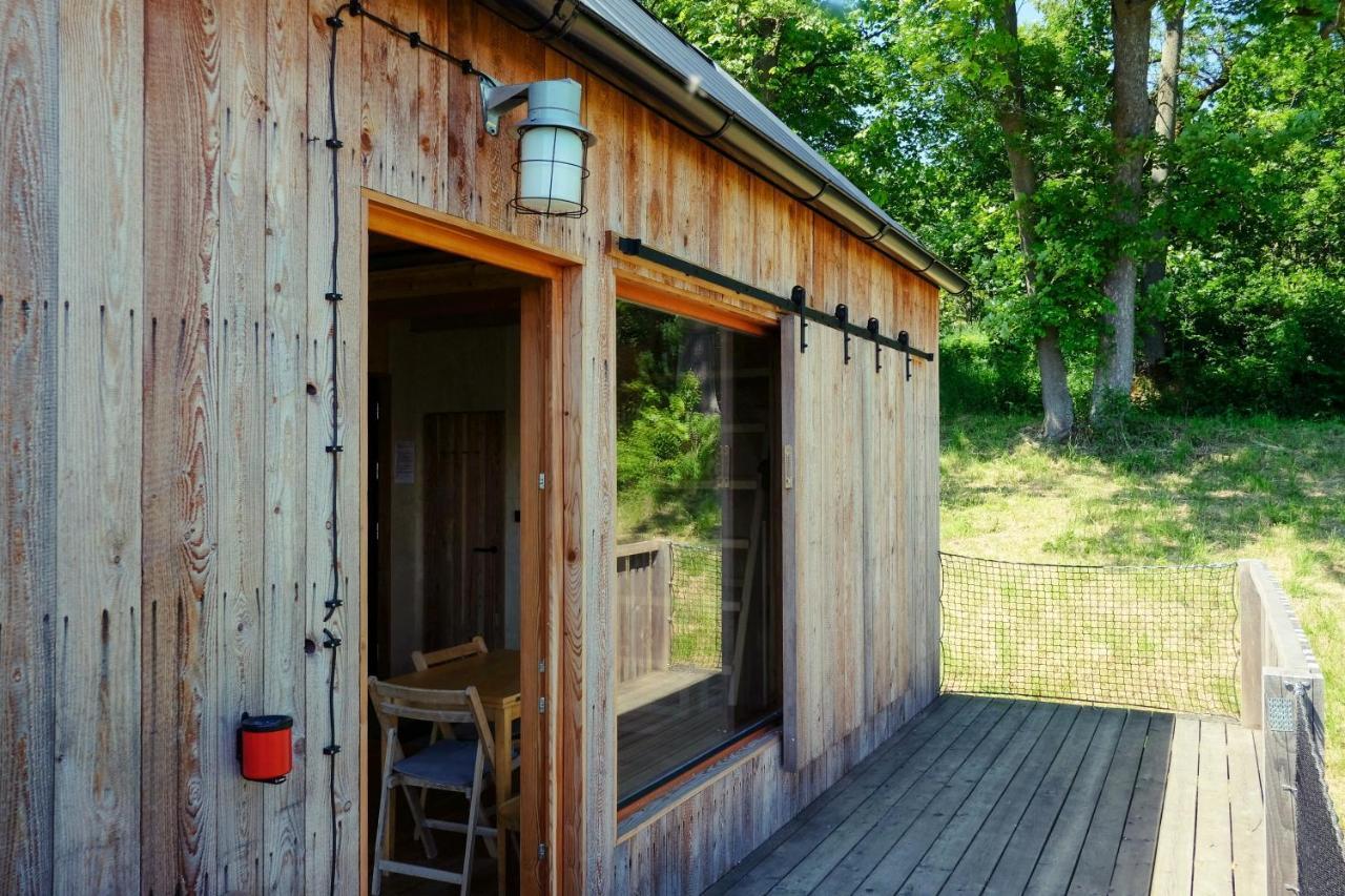 Tri Domky - Tiny Houses Depoltice المظهر الخارجي الصورة